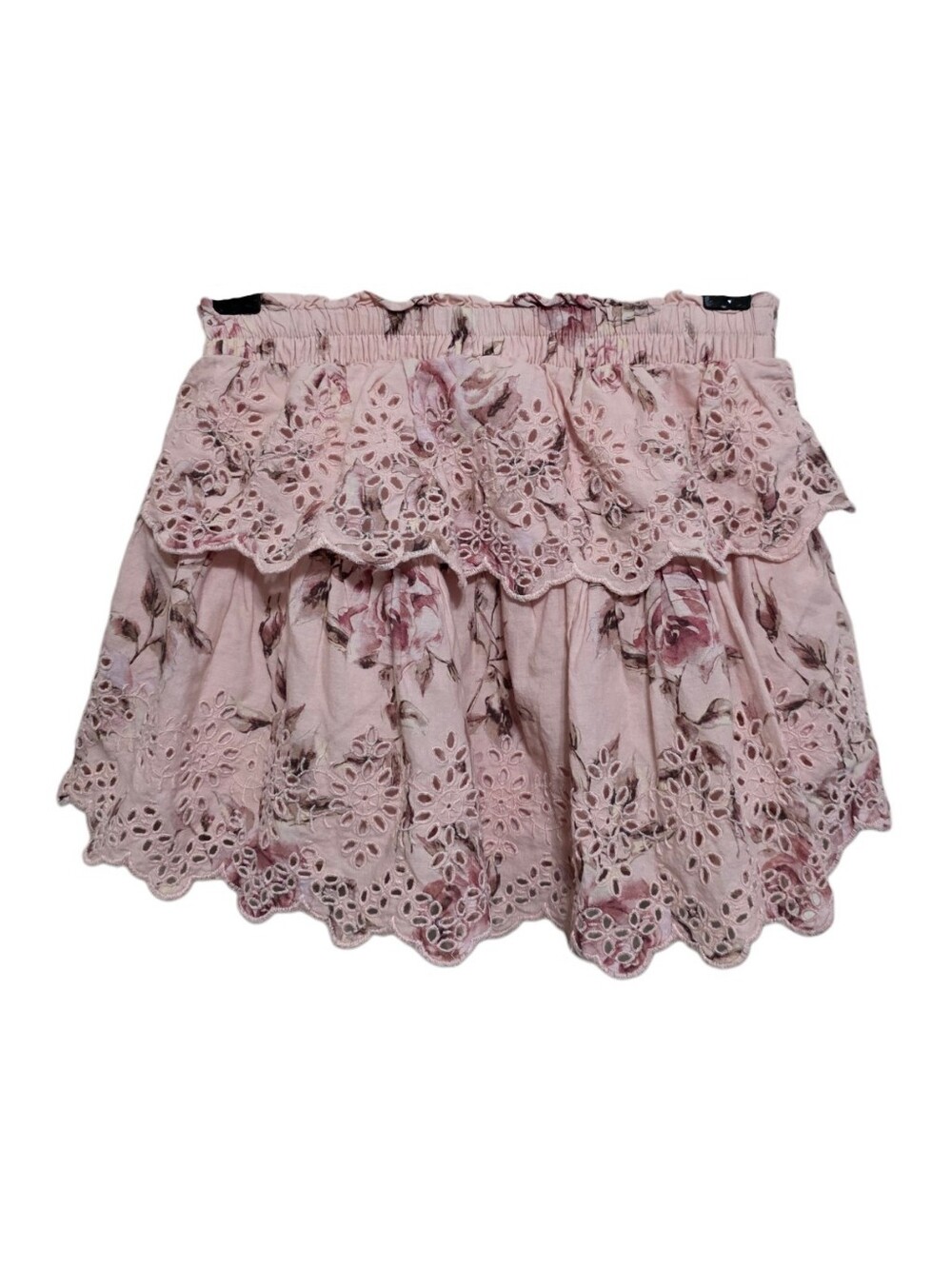 Gap × LoveShackFancy Floral Flippy Skirt in Pink Size Small